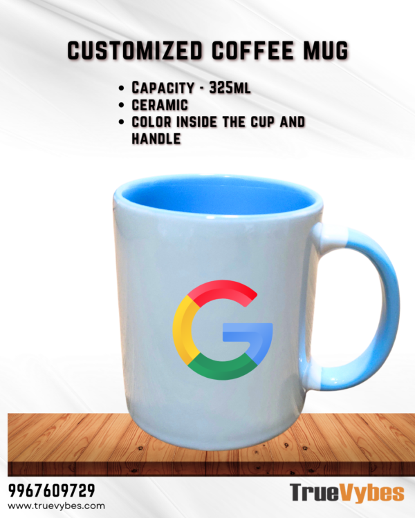 Customized Ceramic Coffee Mug 325ml | Perfect Corporate Gift - Image 2