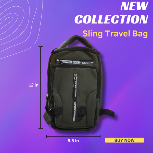 TrueVybes Man Sling Travel Bag: Your Perfect Companion for On-the-Go Adventures!"